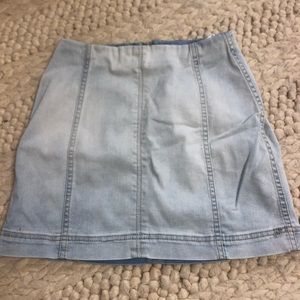 wild fable denim mini skirt
